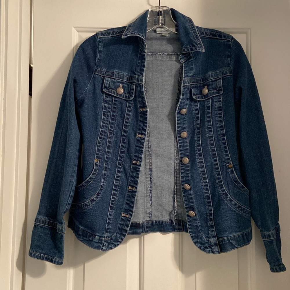 Dress Barn Denim Blazer Jacket